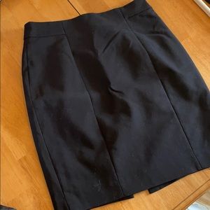 Black pencil skirt